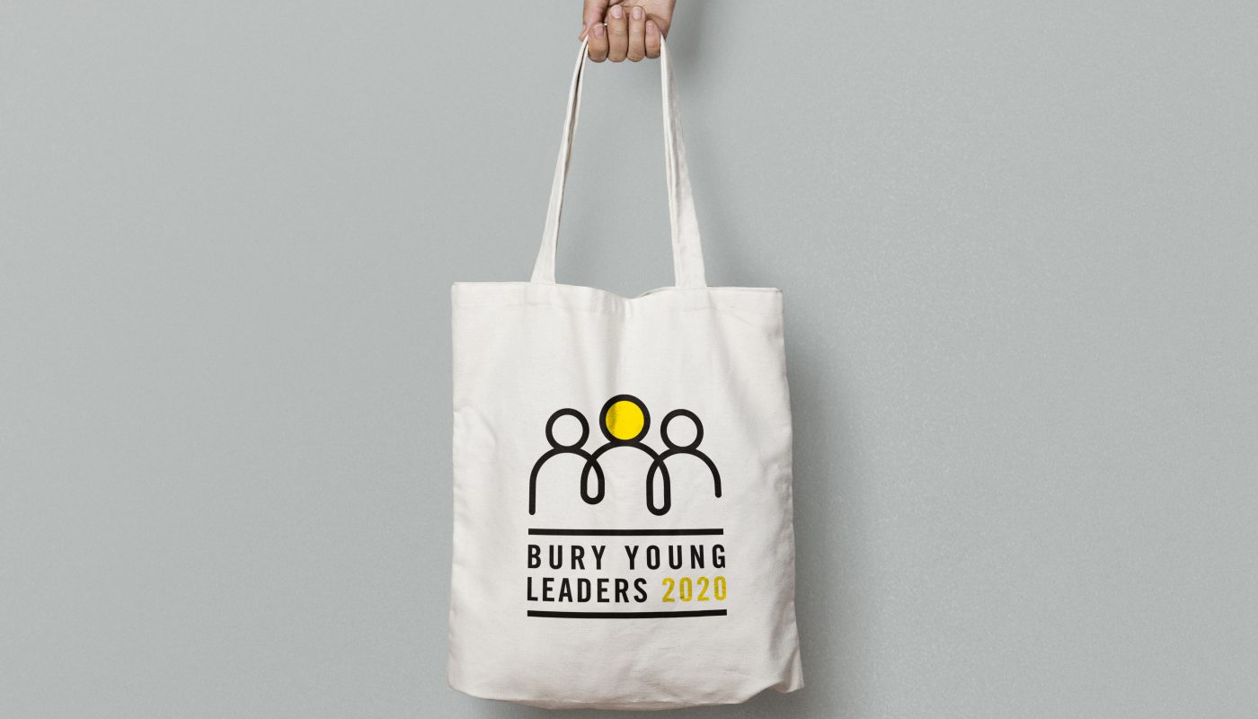 Creative graphic design for Bury Councils Bury Young Leaders Project.